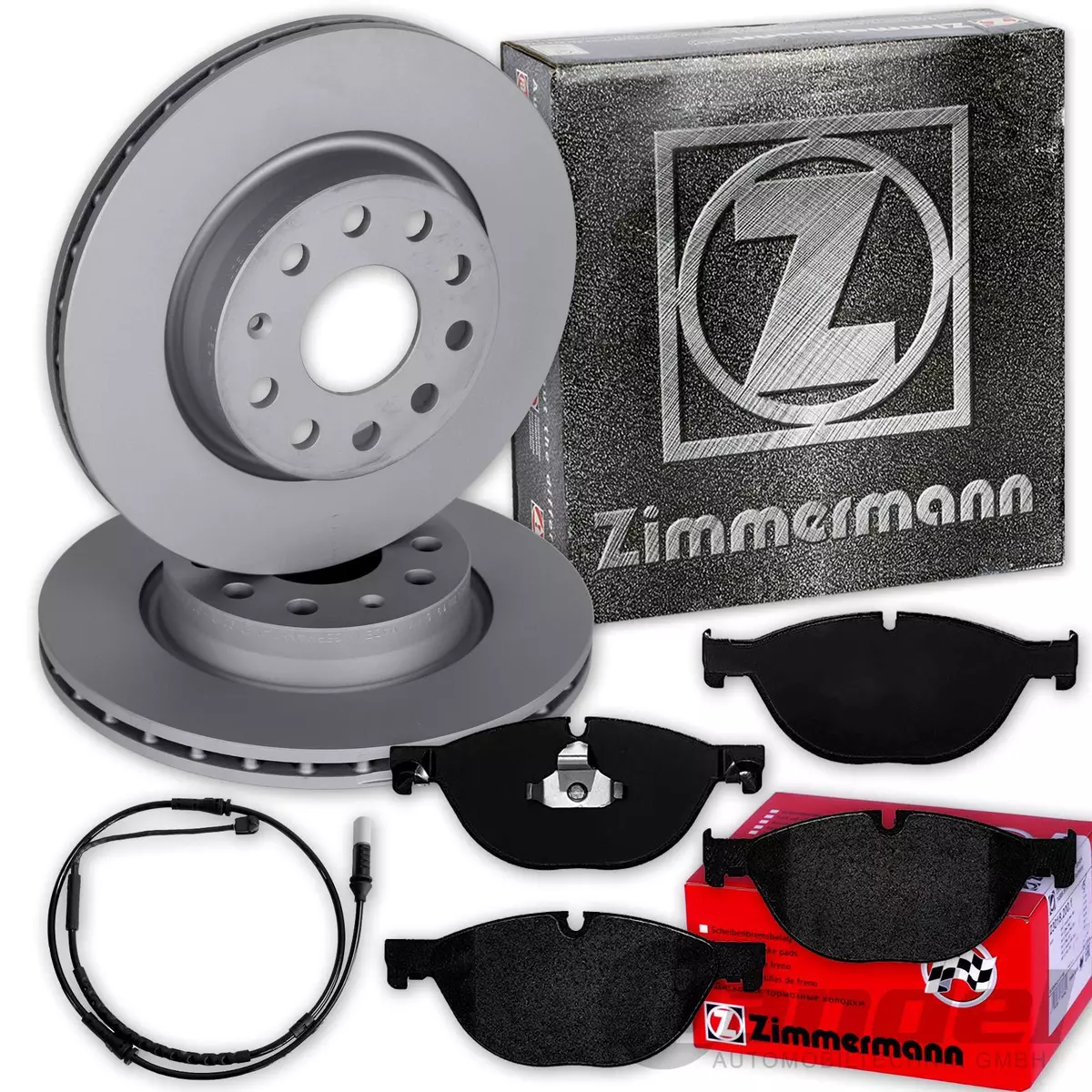 Гальмівні колодки та диски для MERCEDES-BENZ CLS (C219) від Zimmermann Гальмівні колодки та диски для MERCEDES-BENZ CLS (C219) від Zimmermann